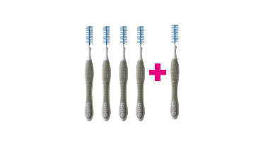 GUM Trav-Ler 2.0 mm grijs - 4+1 Gratis