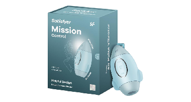 Satisfyer Mission Control Air Pulse Vibrator - Blue