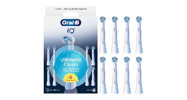 Oral-B iO Ultimate Clean White Opzetborstels - 8 stuks
