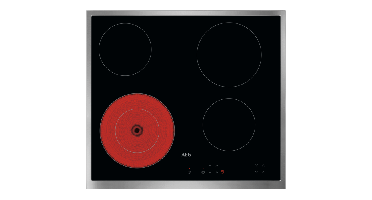 AEG 3000 Radiant Hob - keramische kookplaat, 60 cm ORS64A00XB