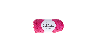 byClaire cotton 009 bright pink - Haakgaren / Breigaren