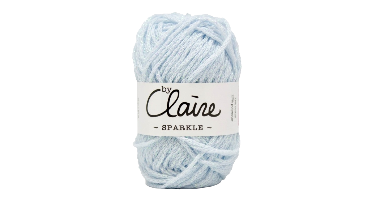 byClaire Sparkle 011 Pearl Blue - Haakgaren / Breigaren