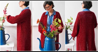 Vest om in te wonen Haakpatroon