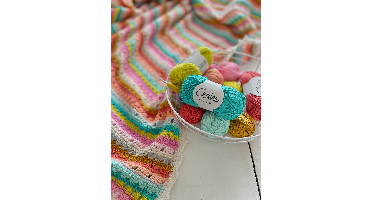 Haakpatroon Lente Deken