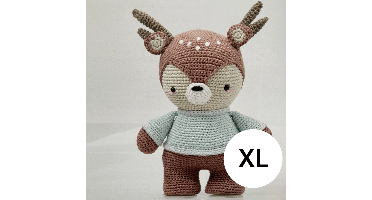 Amigurumi pakket Becca hertje Basis XL
