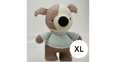 Amigurumi pakket Duncan hond Basis XL