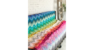 Haakpakket byClaire Alle kleuren deken
