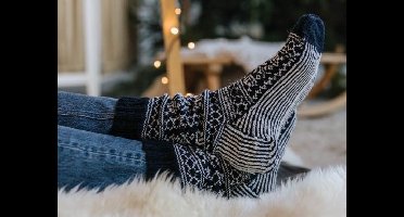 Durable breipakket December Snow Soqs - Haak deze heerlijke winterse sokken met het Durable Soqs garen