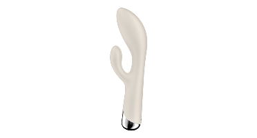 Satisfyer Spinning Rabbit 1 - Rotating Rabbit Vibrator - Beige