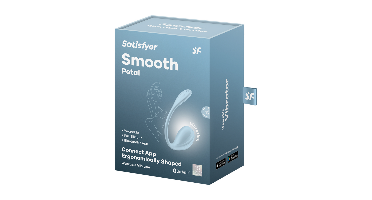 Satisfyer Glad Petal Connect App - Draagbare Koppel Vibrator - Lichtblauw