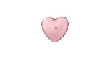 Satisfyer Cutie Heart - Air Pulse Stimulator en Vibratie - Licht Rood