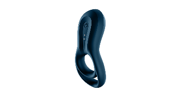 Satisfyer Epic Duo Ring - Dubbele Ring Vibrerende Cockring - Donkerblauw