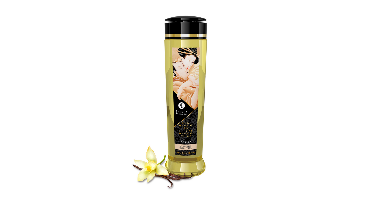 Shunga Erotische Massageolie - Vanille - 8 fl oz / 240 ml
