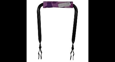 Rugsteun Rugleuning zwart met Love 11 rugkussentje