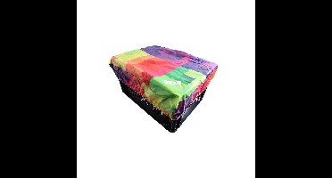 Fietskrat Fietsmand Hoes Medium Blocks