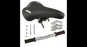 Buiszadel Set Herenfiets met Steco Voetsteunen Herenfiets