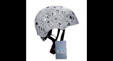 Kinderhelm met Minnie Pattern Print Fietshelm - 52-56 cm (M)