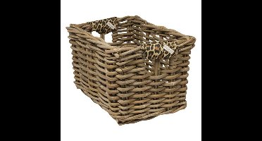 Rieten Fietsmand XL Panthar naturel
