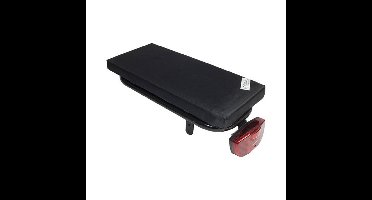 en Zo Fietskussen Bagagedragerkussentje Zwart