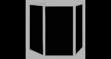 ADJ Doeken voor Event Facade zwart (4 stuks)