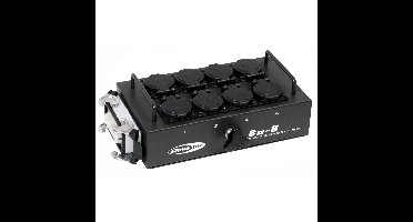 Showtec BO-8-S1 Stroomverdeler 16-polig naar 8x Schuko