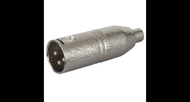 DAP FLA34 XLR male naar RCA female adapter