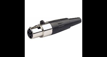 DAP N-CON Mini-XLR 4-polig Kabeldeel Female