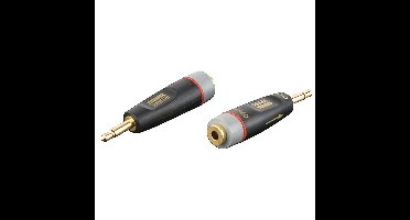 DAP Xcaliber XGA43 Mini Jack male mono naar Mini Jack female stereo verloopplug