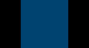 Showtec Dekomolton theaterdoek 3m x 60m marine blauw