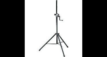 K&M 21302 Wind-up luidsprekerstatief zwart