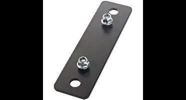 K&M 24358 Adapter paneel 5 zwart