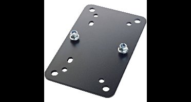 K&M 24354 Adapter paneel 2 zwart