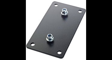 K&M 24356 Adapter paneel 3 zwart