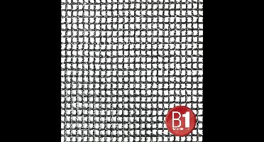Adam Hall Gaasdoek 201 zwart 3 x 6m