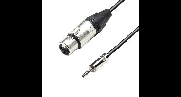 Adam Hall K5MYF0150 XLR female naar mini-jack stereo 1,5m