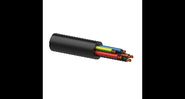 OEM H07RN-F Neopreen stroomkabel 5x6mm per meter