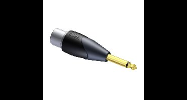 Procab CLP121 XLR female naar mono jack male adapter