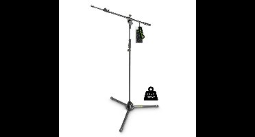 Gravity MS4322HDB Microfoonstatief met telescopische hengel (zware uitvoering)