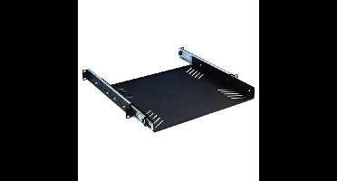 Adam Hall 19 inch uitschuifbaar plateau 1 HE