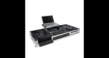 ProDJuser CDJ15 MKII Laptop Flightcase voor 2x CDJ-2000, DJM-900 & laptop