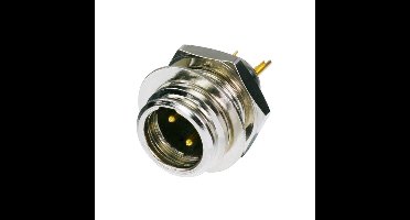 Rean RT3MP mini XLR chassisdeel male 3-polig