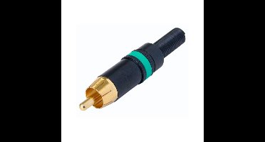 Rean NYS373-5 RCA kabeldeel groen