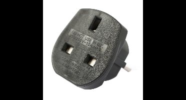 Showtec UK stekker naar schuko stroomadapter