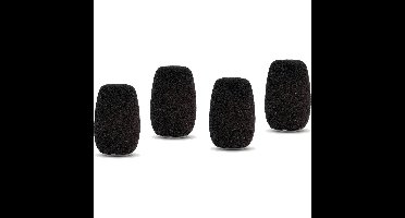 Shure ACVG4WS-B Snap-fit plopkap voor CVG zwanenhals microfoons (4 stuks)