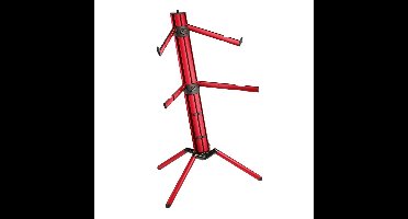 K&M 18860 Spider Pro keyboardstatief rood