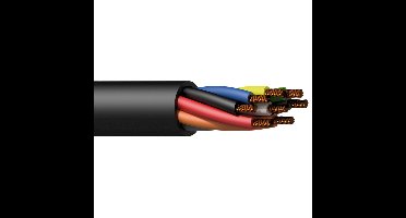 Procab PLS840/1 luidsprekerkabel 8x4mm zwart per meter