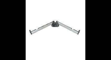 K&M 18866 Set B draagarmen voor Spider Pro zilver