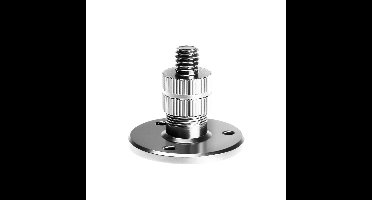 Adam Hall Bevestigingsplaat voor zwanenhals chroom