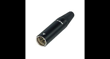 Rean RT5MC-B mini XLR kabeldeel male 5-polig