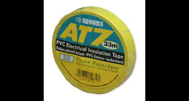 Advance Tapes AT7 PVC tape 15mm 33m geel